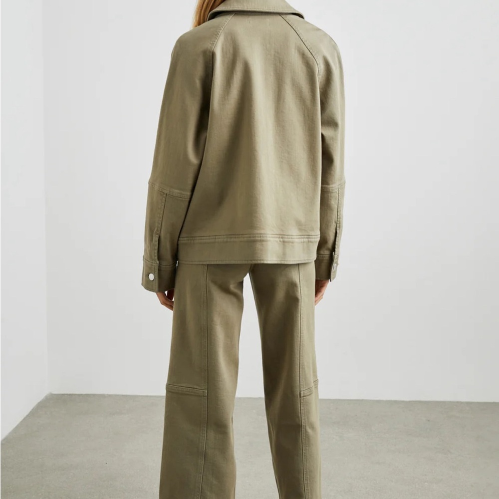 Rails Cheyenne Olive Denim Jacket - image 5